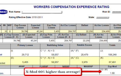 Work Comp: How to Read an Experience Modification Worksheet