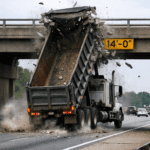 Dump Truck Bed Collision